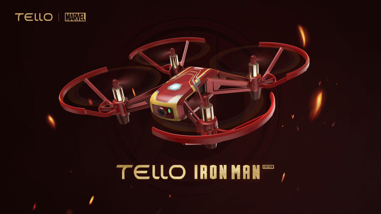 DJI 新製品案内～TELLO Iron Man Edition～